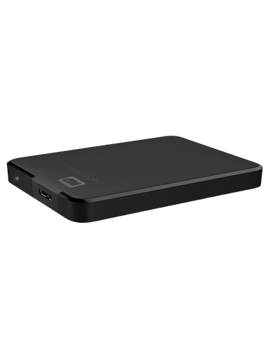 Внешний портативный жесткий диск Western Digital WD Elements, 4 TB, Чёрный (WDBU6Y0040BBK-WESN)
