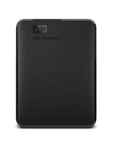 Внешний портативный жесткий диск Western Digital WD Elements, 4 TB, Чёрный (WDBU6Y0040BBK-WESN)