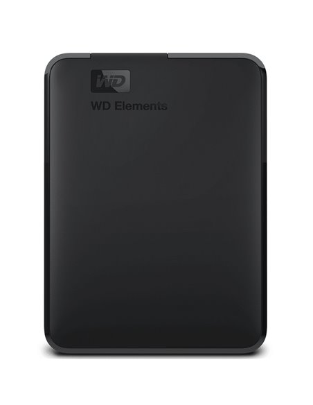 Внешний портативный жесткий диск Western Digital WD Elements, 4 TB, Чёрный (WDBU6Y0040BBK-WESN)