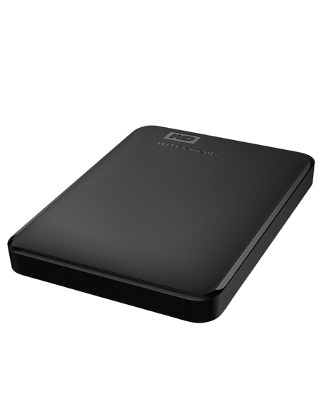 Внешний портативный жесткий диск Western Digital WD Elements, 4 TB, Чёрный (WDBU6Y0040BBK-WESN)