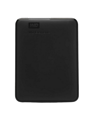 Внешний портативный жесткий диск Western Digital WD Elements, 4 TB, Чёрный (WDBU6Y0040BBK-WESN)