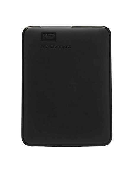 Внешний портативный жесткий диск Western Digital WD Elements, 4 TB, Чёрный (WDBU6Y0040BBK-WESN)
