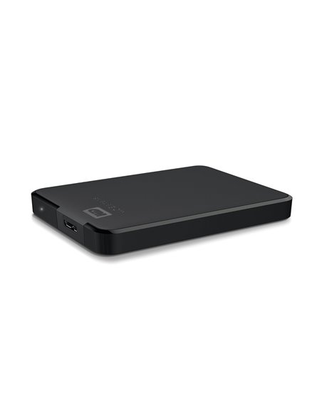 Внешний портативный жесткий диск Western Digital WD Elements, 4 TB, Чёрный (WDBU6Y0040BBK-WESN)