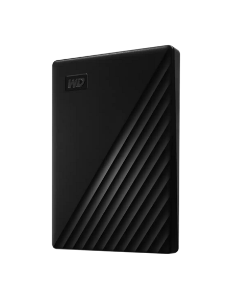 HDD portabil extern Western Digital WD My Passport, 4 TB, Negru (WDBPKJ0040BBK-WESN)