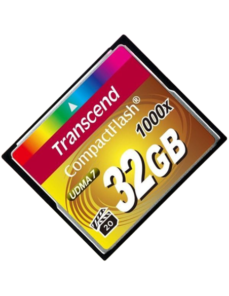 Карта памяти Transcend CompactFlash 1000, 32Гб (TS32GCF1000)