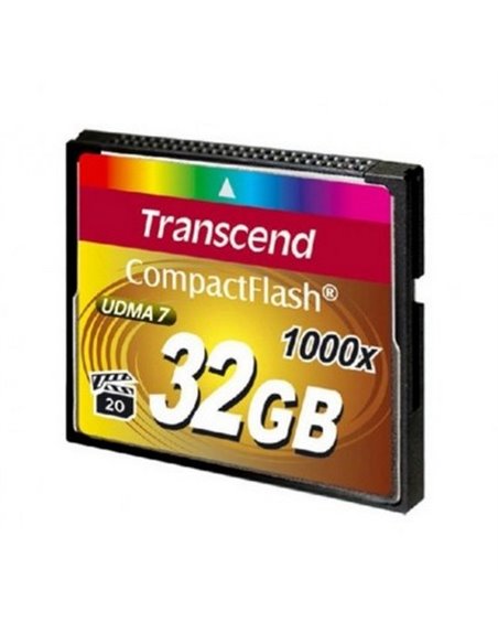 Карта памяти Transcend CompactFlash 1000, 32Гб (TS32GCF1000)