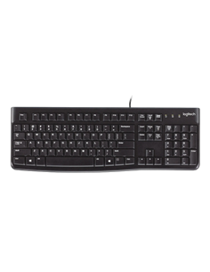 Tastatură Logitech K120, Cu fir, Negru