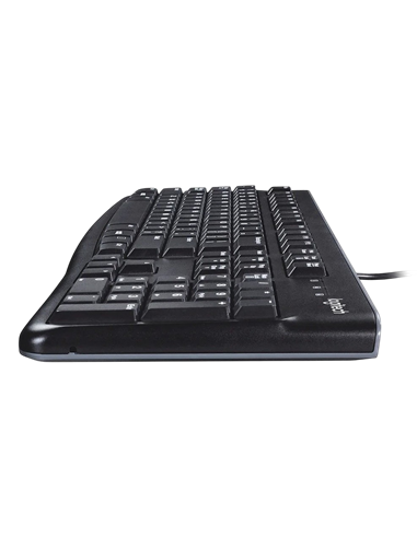 Tastatură Logitech K120, Cu fir, Negru