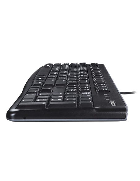 Tastatură Logitech K120, Cu fir, Negru