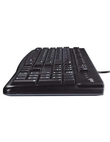 Tastatură Logitech K120, Cu fir, Negru