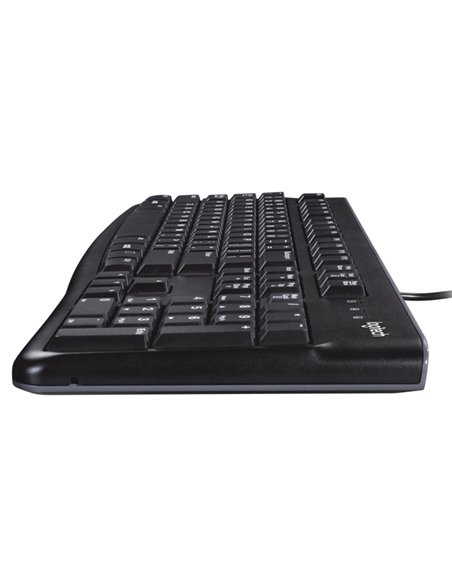 Tastatură Logitech K120, Cu fir, Negru