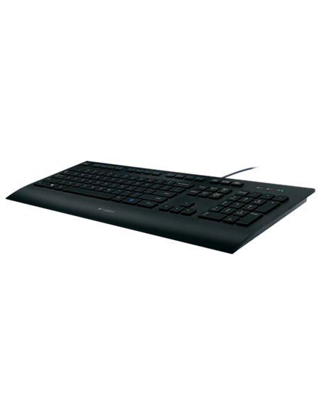 Tastatură Logitech K280e, Cu fir, Negru
