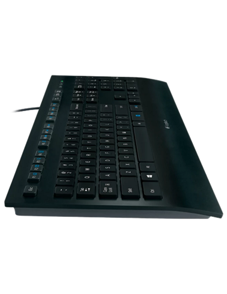 Клавиатура Logitech K280e, Проводное, Чёрный