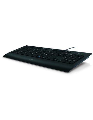 Клавиатура Logitech K280e, Проводное, Чёрный