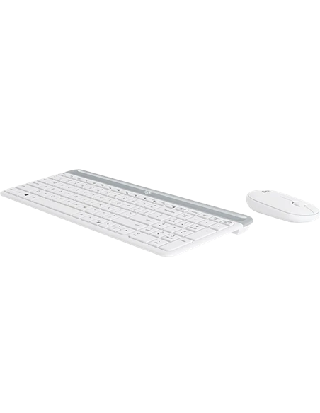 Клавиатура и мышь Logitech MK470, Беспроводное, Белый