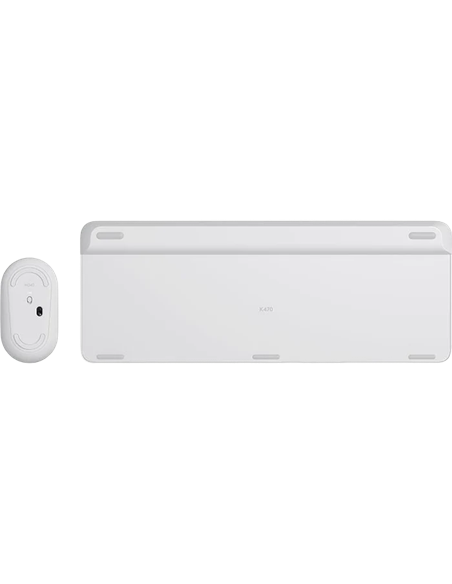 Клавиатура и мышь Logitech MK470, Беспроводное, Белый