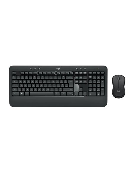 Set Tastatură + Mouse Logitech MK540, Fără fir, Negru