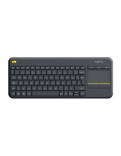 Tastatură Logitech K400 Plus, Fără fir, Negru