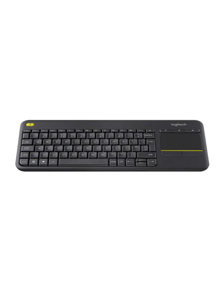 Tastatură Logitech K400 Plus, Fără fir, Negru