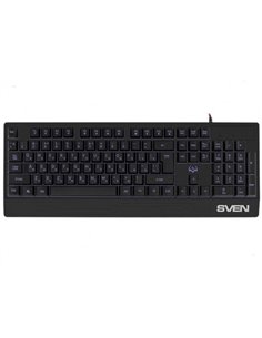 Клавиатура SVEN KB-G7400, Проводное, Чёрный 2