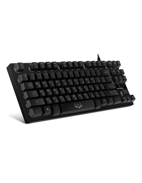 Tastatură SVEN KB-G7400, Cu fir, Negru