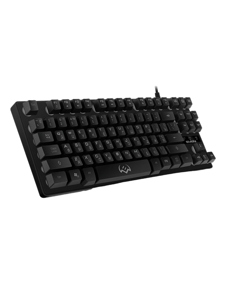 Tastatură SVEN KB-G7400, Cu fir, Negru