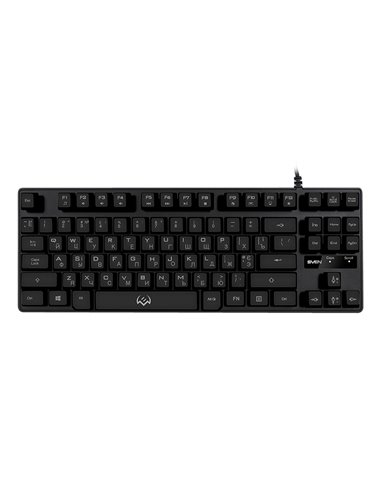Tastatură SVEN KB-G7400, Cu fir, Negru