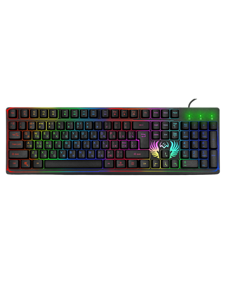 Tastatură SVEN KB-G8000, Cu fir, Negru