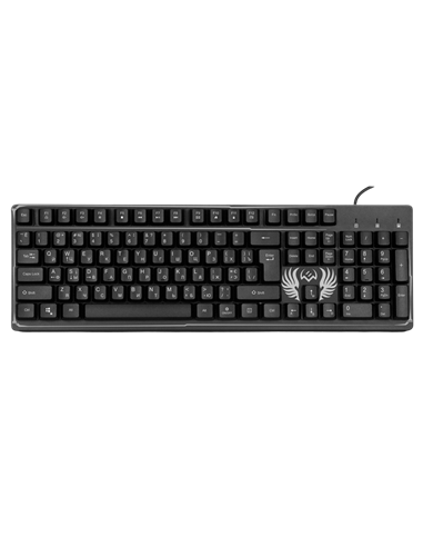 Tastatură SVEN KB-G8000, Cu fir, Negru