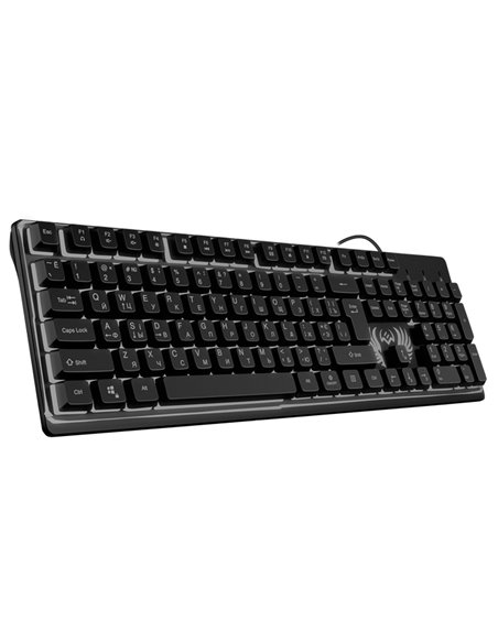 Tastatură SVEN KB-G8000, Cu fir, Negru