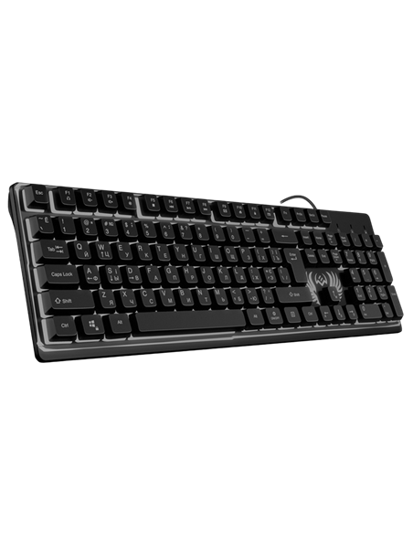 Tastatură SVEN KB-G8000, Cu fir, Negru