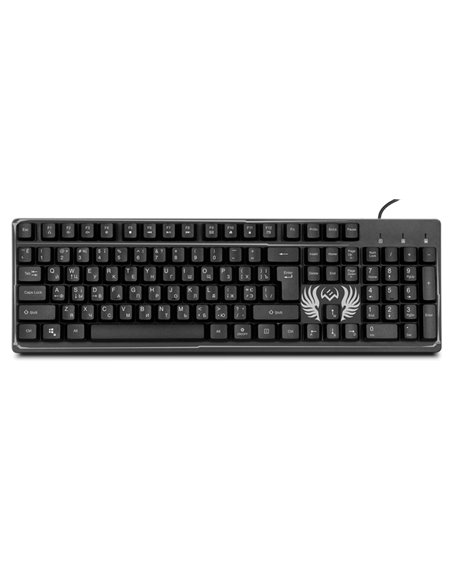 Tastatură SVEN KB-G8000, Cu fir, Negru