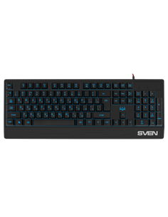 Клавиатура SVEN KB-G8300, Проводное, Чёрный