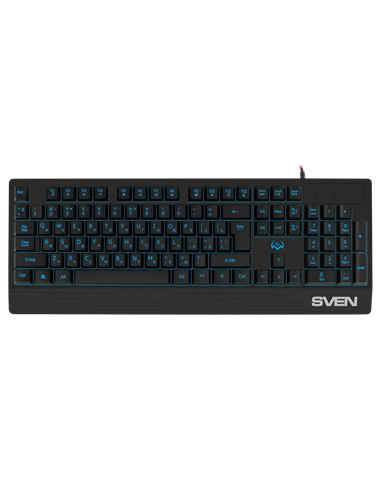 Клавиатура SVEN KB-G8300, Проводное, Чёрный