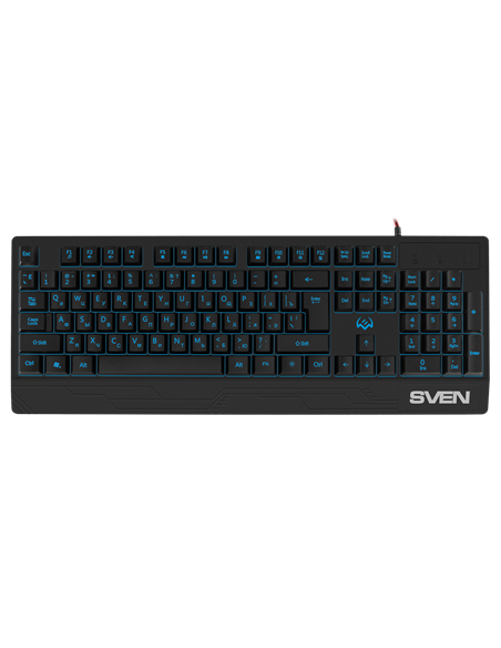 Клавиатура SVEN KB-G8300, Проводное, Чёрный
