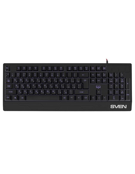 Клавиатура SVEN KB-G8300, Проводное, Чёрный