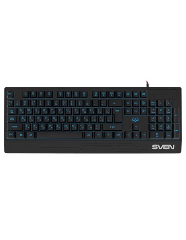 Клавиатура SVEN KB-G8300, Проводное, Чёрный