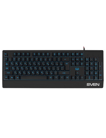Клавиатура SVEN KB-G8300, Проводное, Чёрный