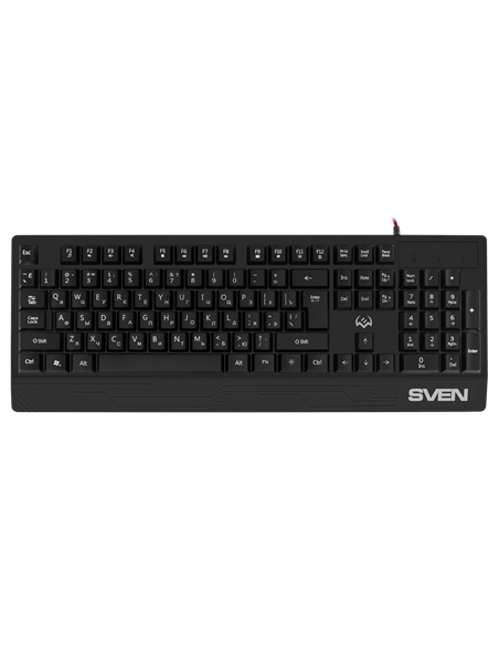 Клавиатура SVEN KB-G8300, Проводное, Чёрный