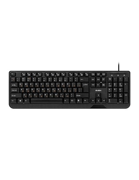 Set Tastatură + Mouse SVEN KB-S330C, Cu fir, Negru