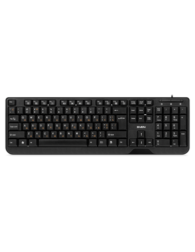 Set Tastatură + Mouse SVEN KB-S330C, Cu fir, Negru