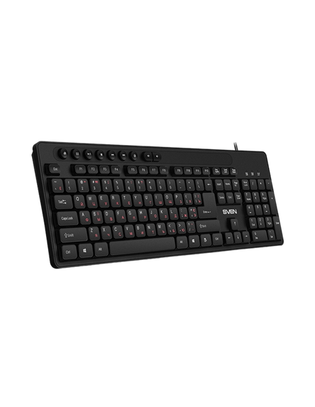 Клавиатура SVEN KB-C3060, Проводное, Чёрный Клавиатура SVEN KB-C3060, Проводное, Чёрный
