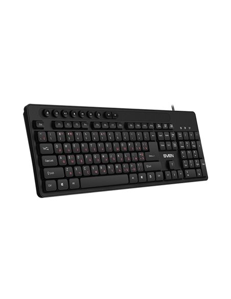 Клавиатура SVEN KB-C3060, Проводное, Чёрный Клавиатура SVEN KB-C3060, Проводное, Чёрный