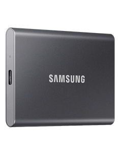 Внешний портативный SSD-накопитель Samsung Portable SSD T7, 2 TB, Grey (MU-PC2T0T/WW)