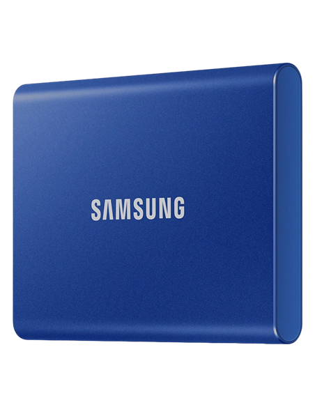 Внешний портативный SSD накопитель Samsung Portable SSD T7, 1 ТБ, Синий (MU-PC1T0H/WW)