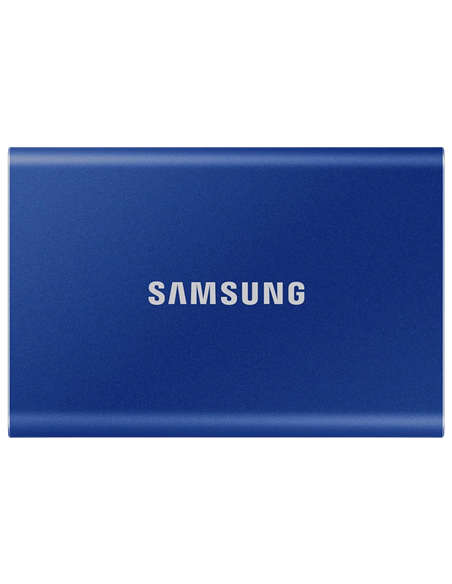 Внешний портативный SSD накопитель Samsung Portable SSD T7, 1 ТБ, Синий (MU-PC1T0H/WW)