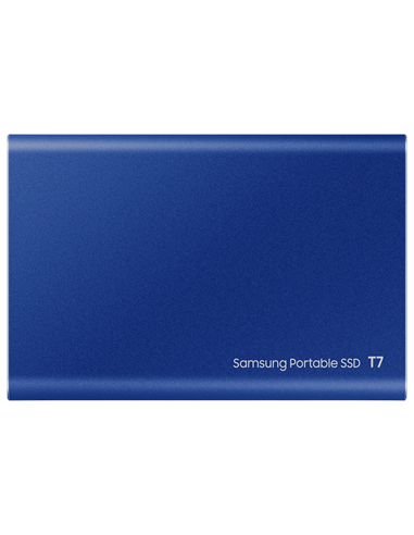 Внешний портативный SSD накопитель Samsung Portable SSD T7, 1 ТБ, Синий (MU-PC1T0H/WW)