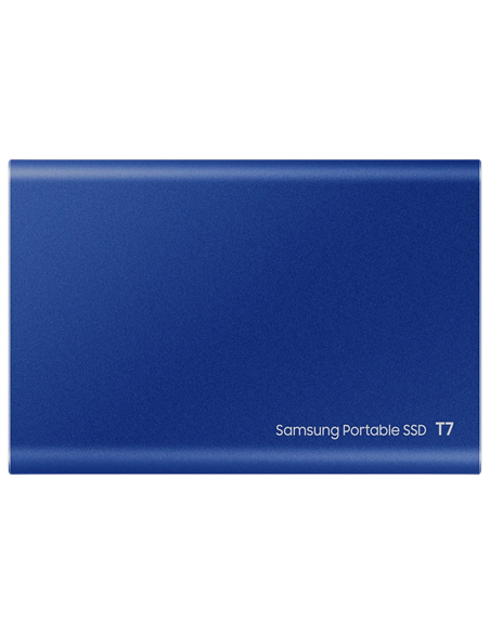 Внешний портативный SSD накопитель Samsung Portable SSD T7, 1 ТБ, Синий (MU-PC1T0H/WW)