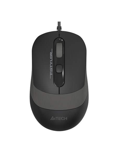 Set Tastatură + Mouse A4Tech F1010, Cu fir, Negru/Gri