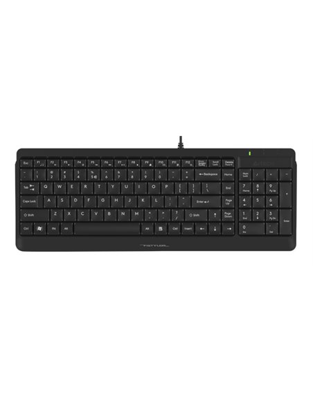 Клавиатура A4Tech FK15, Проводное, Чёрный